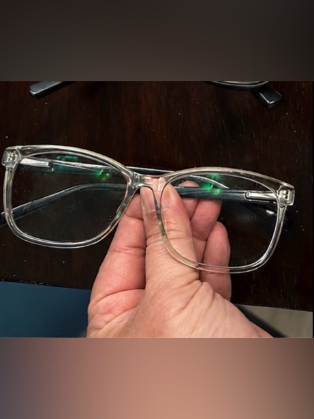 Clear Reading Glasses with Anti-Reflective Lenses
